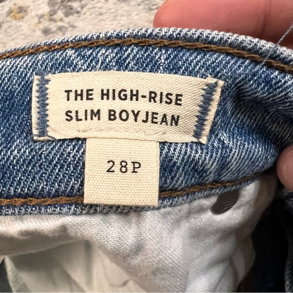 MADEWELL The High-Rise Slim Boy‎ Jean Size 28P - Picture 3 of 12